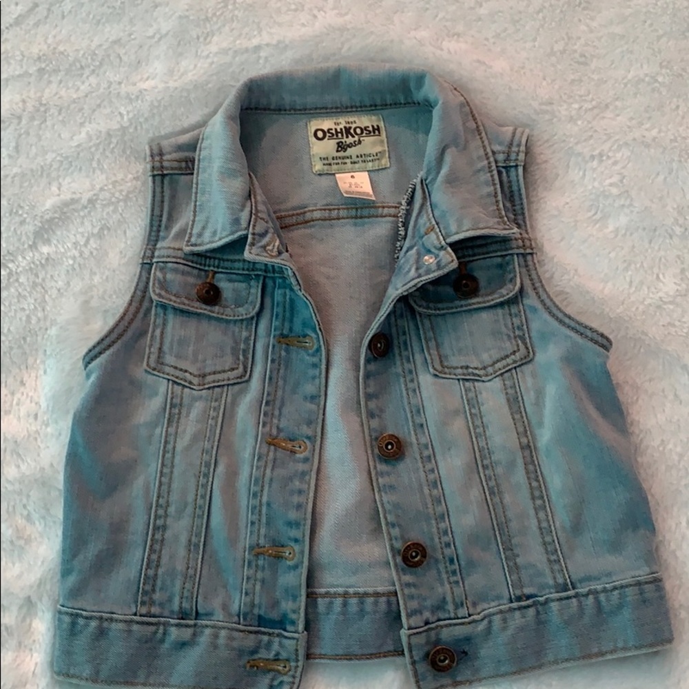 Denim vest
